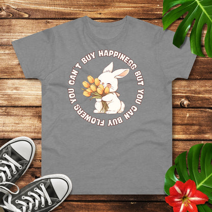 Blumen Hase T-Shirt