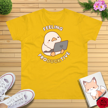 Feeling proDUCKtive Ente T-Shirt