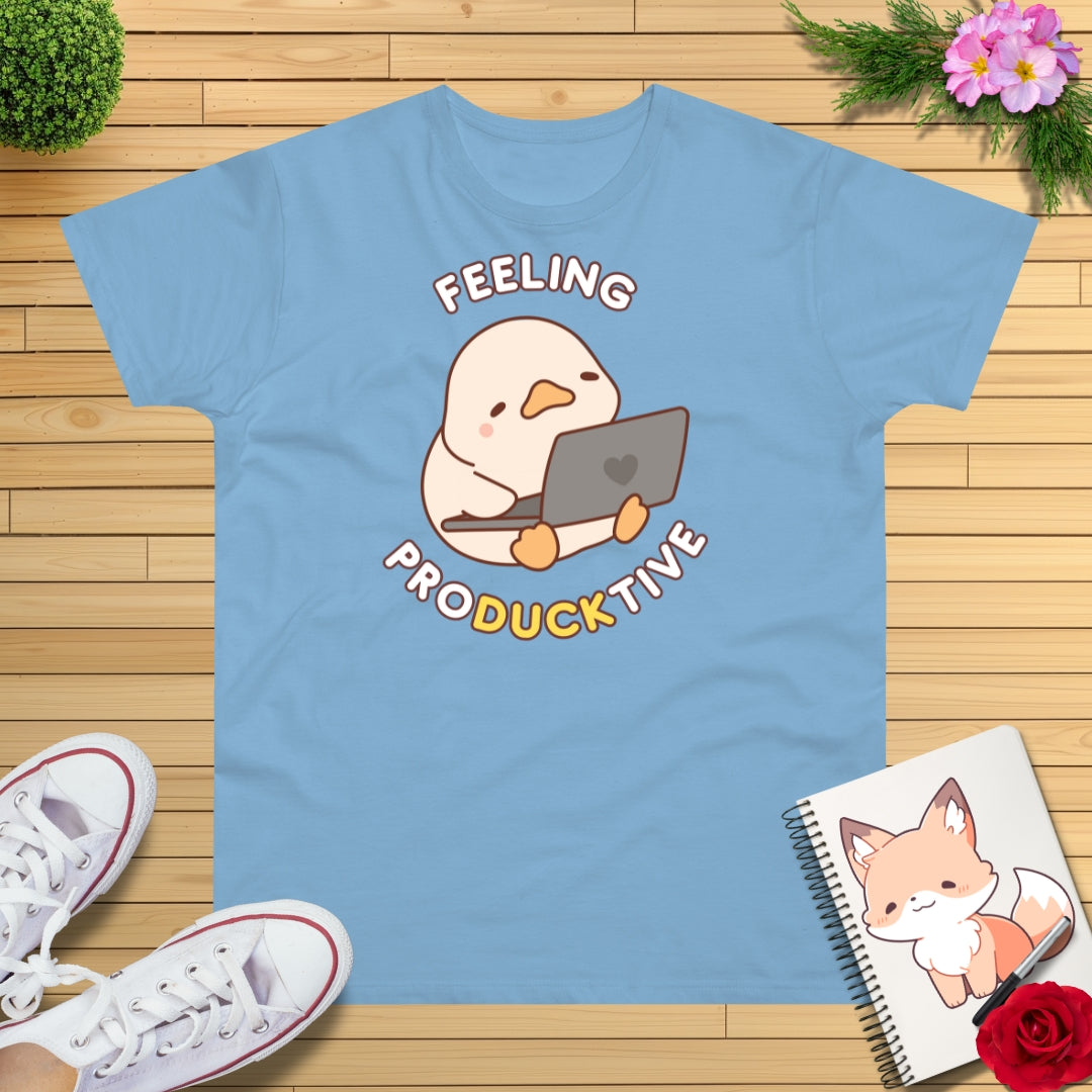 Feeling proDUCKtive Ente T-Shirt