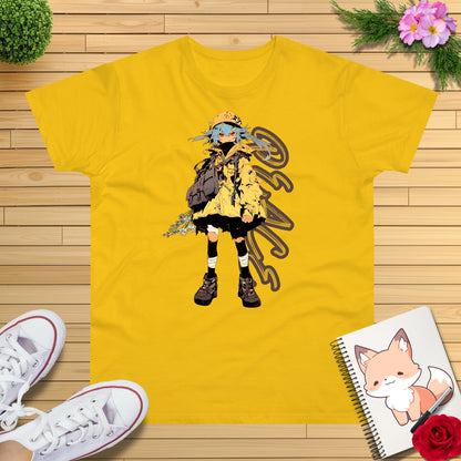 Cyberpunk girl peace T-Shirt