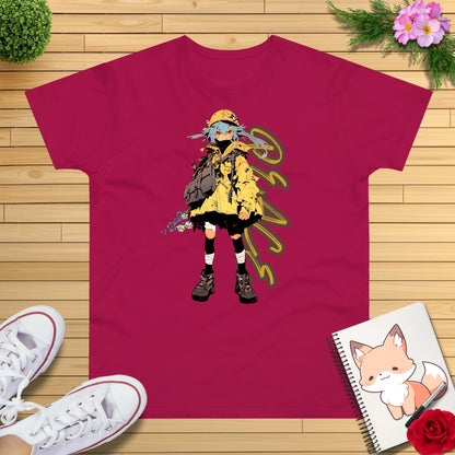 Cyberpunk girl peace T-Shirt