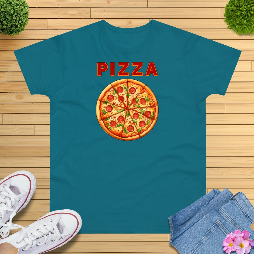 Pizza ganz T-Shirt