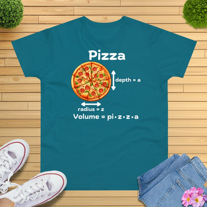 Mathe und Pizza T-Shirt