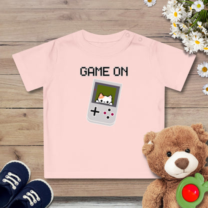 Game On Kitten Baby T-Shirt