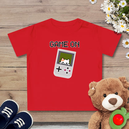 Game On Kitten Baby T-Shirt
