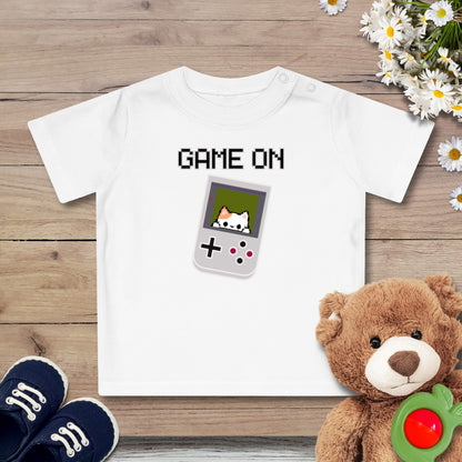Game On Kitten Baby T-Shirt
