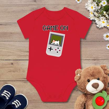 Game On Kitten Kurzarm Body