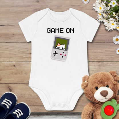 Game On Kitten Kurzarm Body