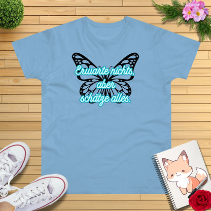 Schmetterling blau T-Shirt