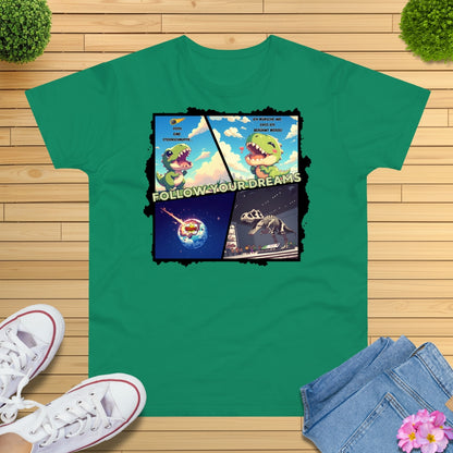 Follow Your Dreams Dino T-Shirt