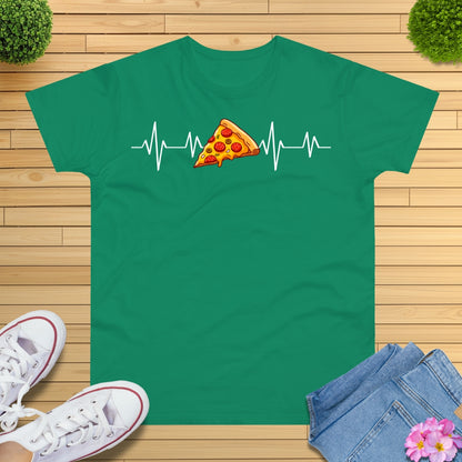 Pizza Herzschlag EKG  T-Shirt