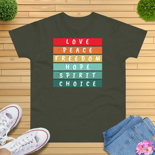 Love and Peace Motivations T-Shirt