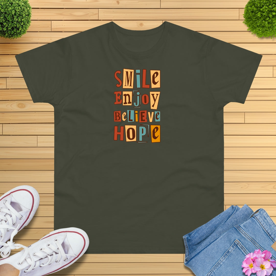 Smile Enjoy Believe Hope T-Shirt