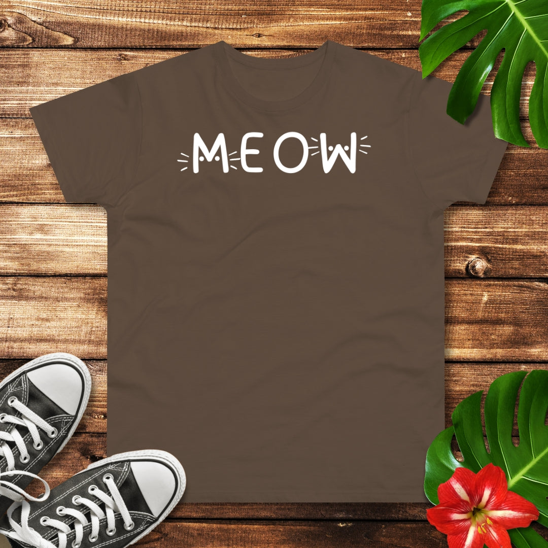 Meow Miau Katze T-Shirt