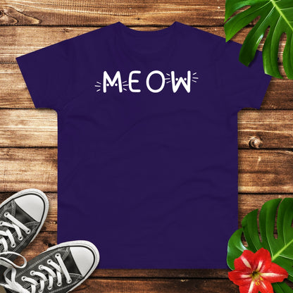 Meow Miau Katze T-Shirt