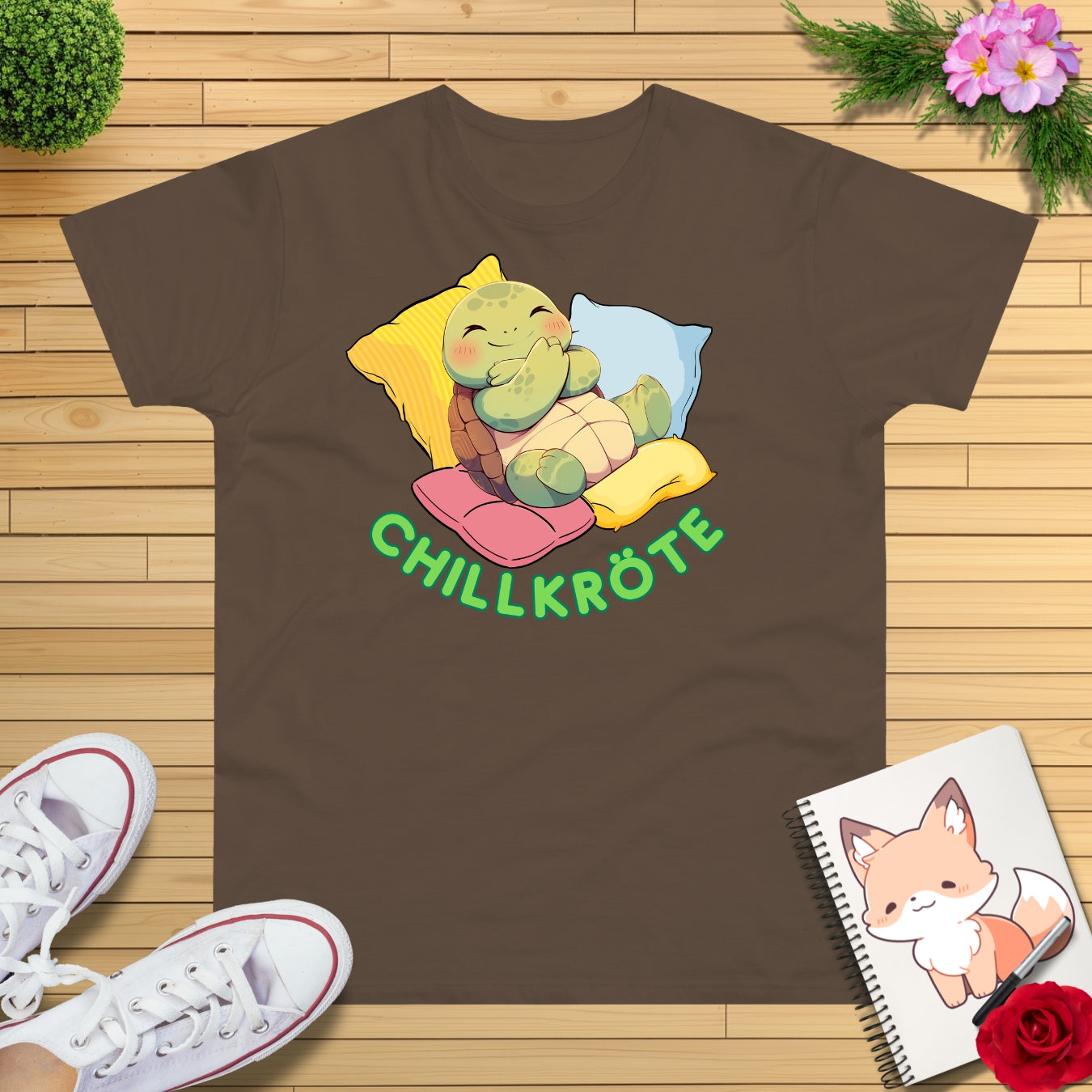 Entspannte Chillkröte T-Shirt