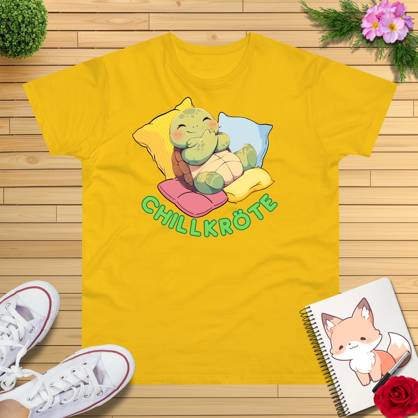 Entspannte Chillkröte T-Shirt