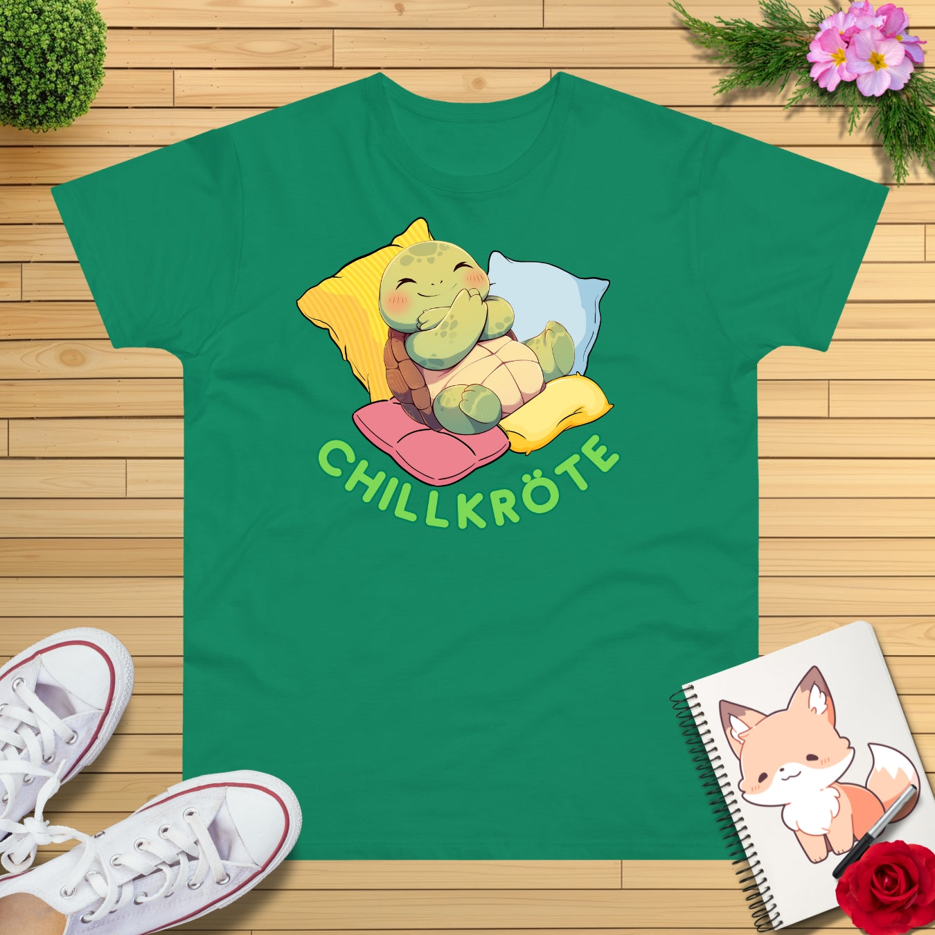 Entspannte Chillkröte T-Shirt