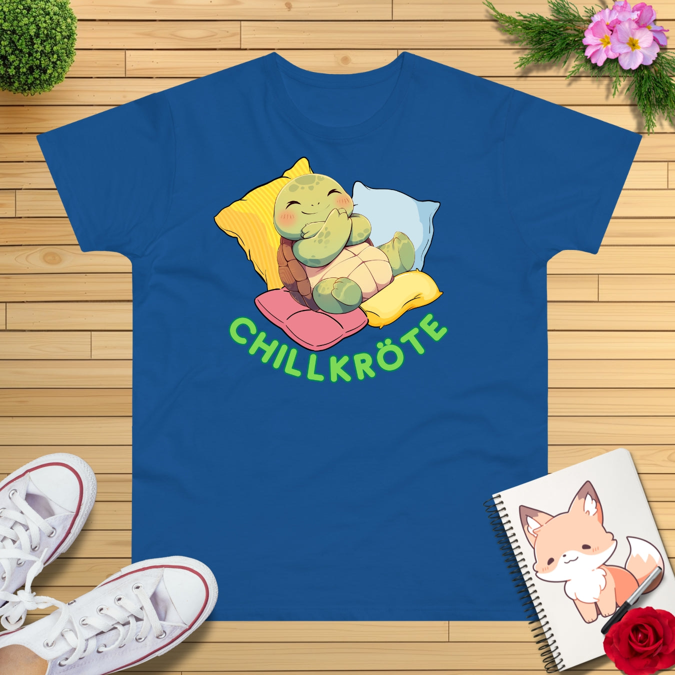 Entspannte Chillkröte T-Shirt