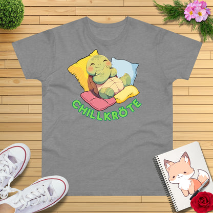 Entspannte Chillkröte T-Shirt