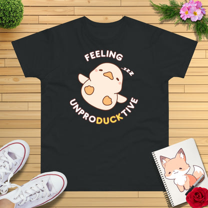 Feeling unproDUCKtive Ente T-Shirt