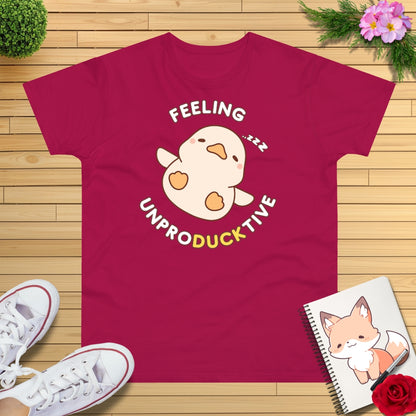 Feeling unproDUCKtive Ente T-Shirt