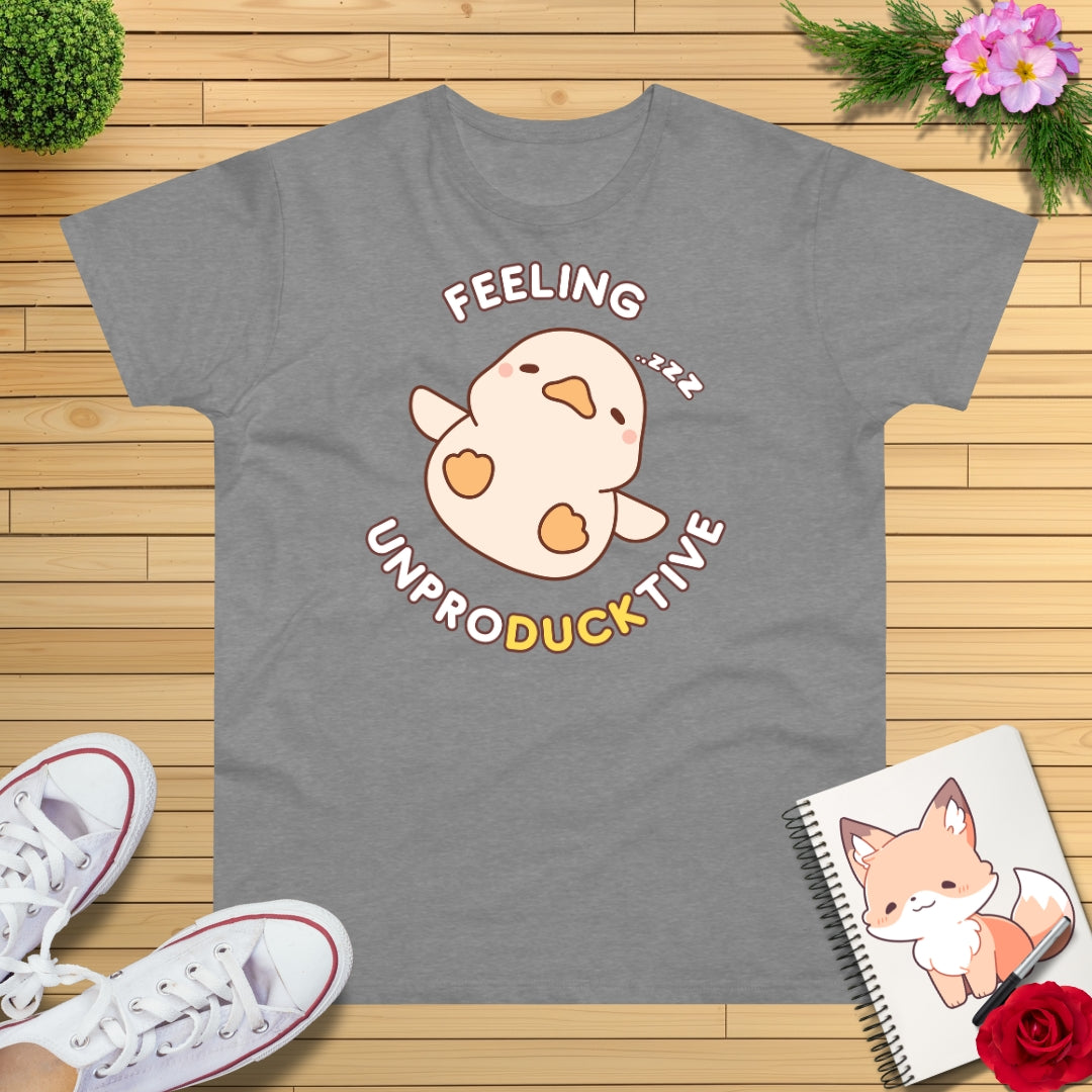 Feeling unproDUCKtive Ente T-Shirt