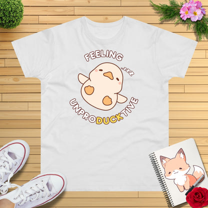 Feeling unproDUCKtive Ente T-Shirt