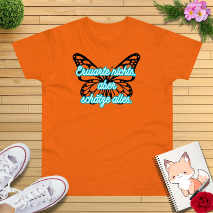 Schmetterling blau T-Shirt