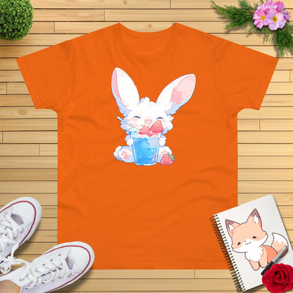 Slush-Eis Erdbeer Hase T-Shirt