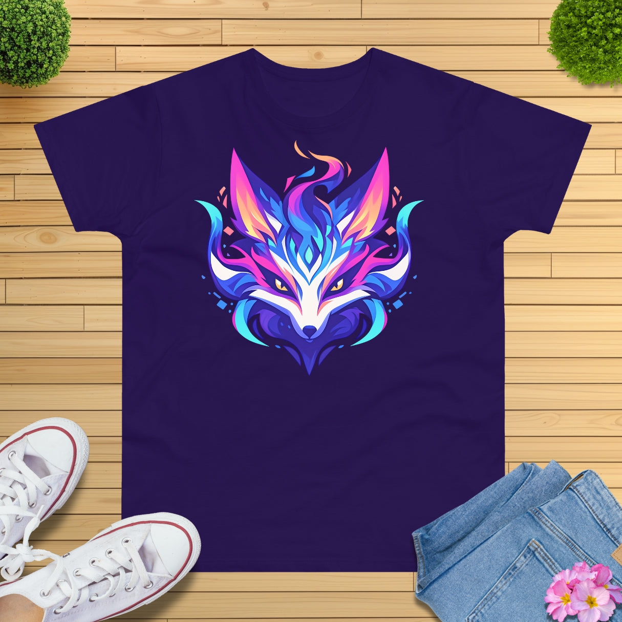 Mystic Pastell Fox T-Shirt