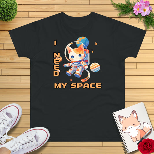 Katzen Astronaut "I need my space" T-Shirt