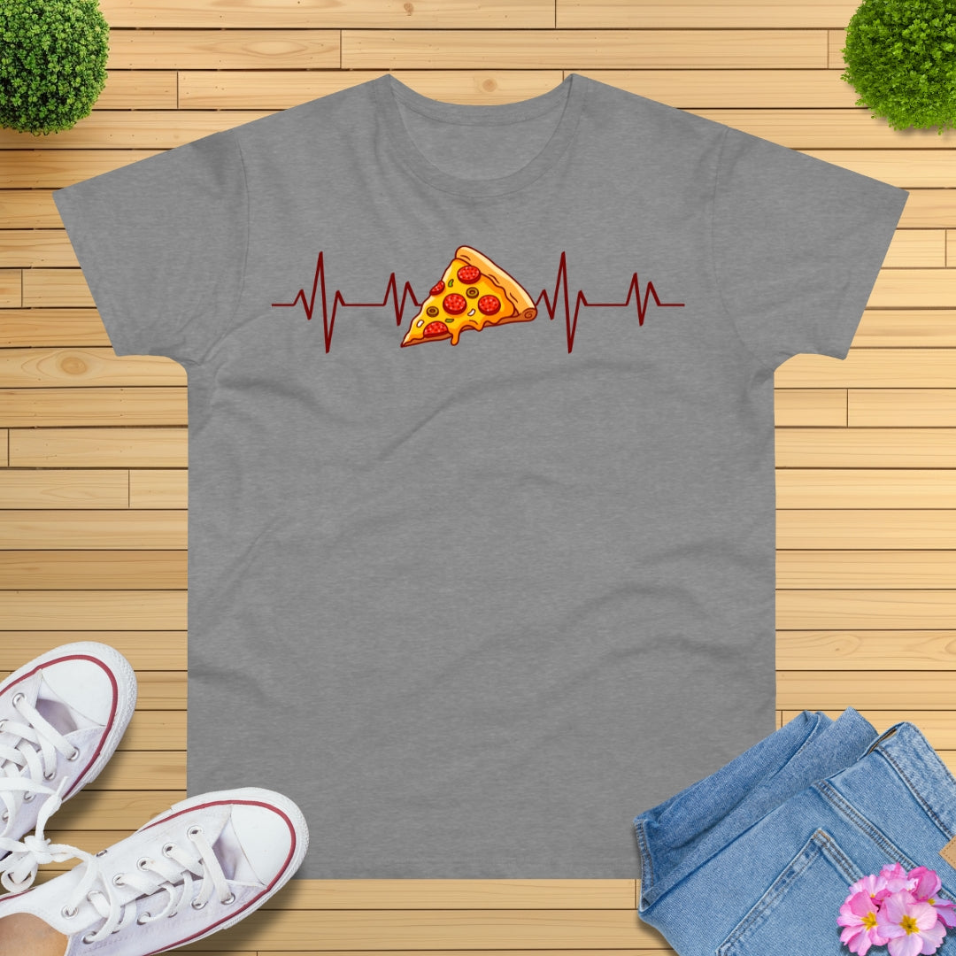 Pizza Herzschlag EKG  T-Shirt