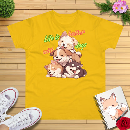 Stapel Hunde T-Shirt