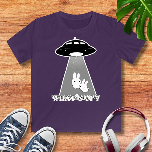 Ufo Hasen Kinder T-Shirt