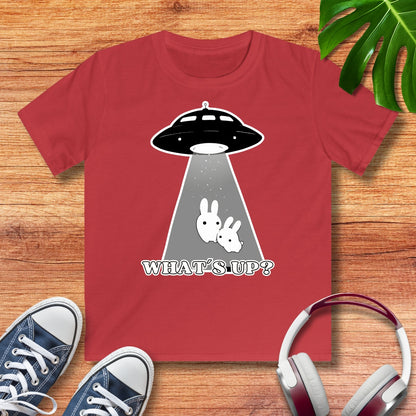 Ufo Hasen Kinder T-Shirt